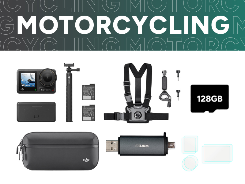Osmo Action 4 Motorcycling Bundle
